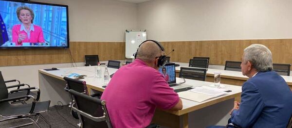 Серж Саргсян принял участие в видеоконференции ЕНП (17 июня 2020). Еревaн - Sputnik Армения