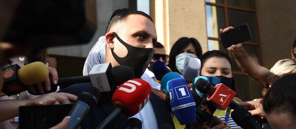 Адвокат Гагика Царукяна Ерем Саркисян (18 июня 2020). Еревaн - Sputnik Армения