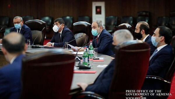 Совместное заседание совета безопасности Армении и Карабаха (19 июня 2020). Еревaн - Sputnik Армения