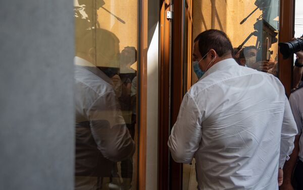 Гагик Царукян прибыл на судебное заседание (21 июня 2020). Еревaн - Sputnik Армения