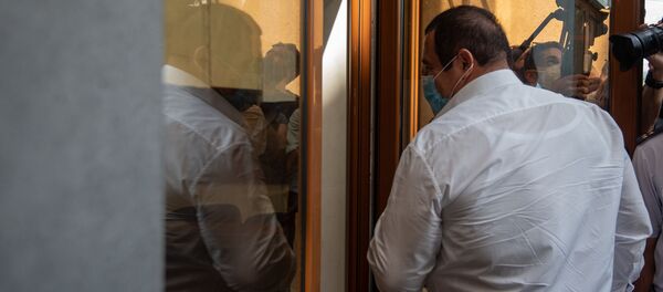 Гагик Царукян прибыл на судебное заседание (21 июня 2020). Еревaн - Sputnik Армения