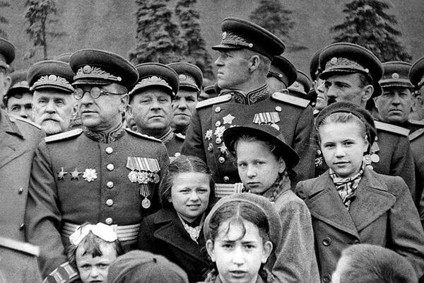 Парад Победы на Красной площади 24 июня 1945 года - Sputnik Армения