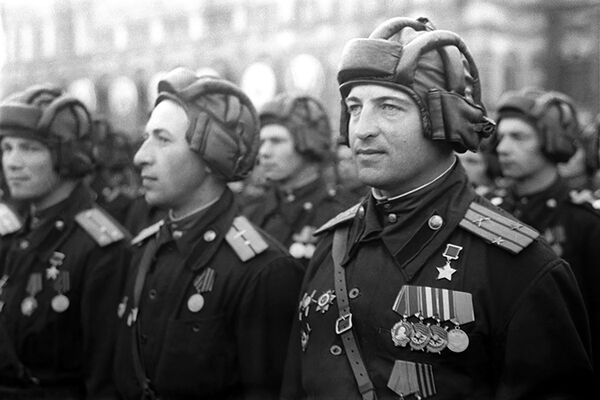 Парад Победы на Красной площади 24 июня 1945 года - Sputnik Армения
