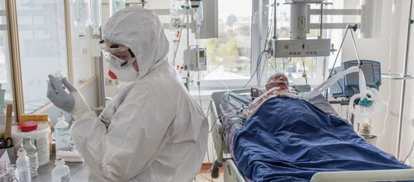 Госпиталь COVID-19 НМИЦ ССХ им. А. Н. Бакулева - Sputnik Армения