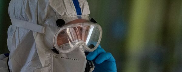 Инфекционист Агаси Махтесян в медцентре Арташат - Sputnik Արմենիա