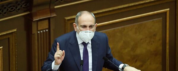 Выступление премьер-министра Никола Пашиняна в Национально собрании (25 июня 2020). Еревaн Выступление премьер-министра Никола Пашиняна в Национально собрании (25 июня 2020). Еревaн - Sputnik Արմենիա