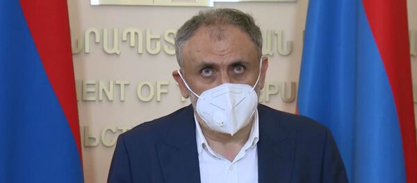 Директор издательского дома Антарес Армен Мартиросян на онлайн брифинге (26 июня 2020). Еревaн Директор издательского дома Антарес Армен Мартиросян на онлайн брифинге (26 июня 2020). Еревaн - Sputnik Արմենիա