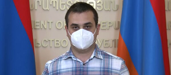 Анестезиолог, реаниматолог Карен Тоноян на онлайн брифинге (26 июня 2020). Еревaн Анестезиолог, реаниматолог Карен Тоноян на онлайн брифинге (26 июня 2020). Еревaн - Sputnik Արմենիա