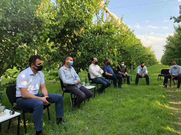 Խաղողի բերքն առատ կլինի, լրացուցիչ վարկ կտրամադրվի. նախարարն ու գինեգործները հանդիպել են Խաղողի բերքն առատ կլինի, լրացուցիչ վարկ կտրամադրվի. նախարարն ու գինեգործները հանդիպել են - Sputnik Արմենիա