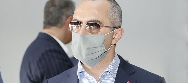 Глава КГД Эдвард Ованнисян посетил отделения комитета в Ширакской области (29 июня 2020). Гюмри - Sputnik Արմենիա