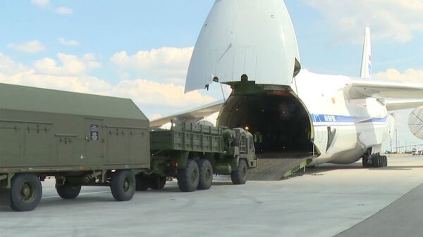 Турция проводит испытание С-400 на истребителях ВВС США Турция проводит испытание С-400 на истребителях ВВС США - Sputnik Армения