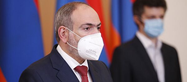 Премьер-министр Никол Пашинян на онлайн брифинге (1 июля 2020). Еревaн - Sputnik Արմենիա