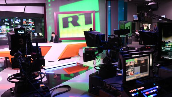 Офис телеканала RT в Москве - Sputnik Արմենիա