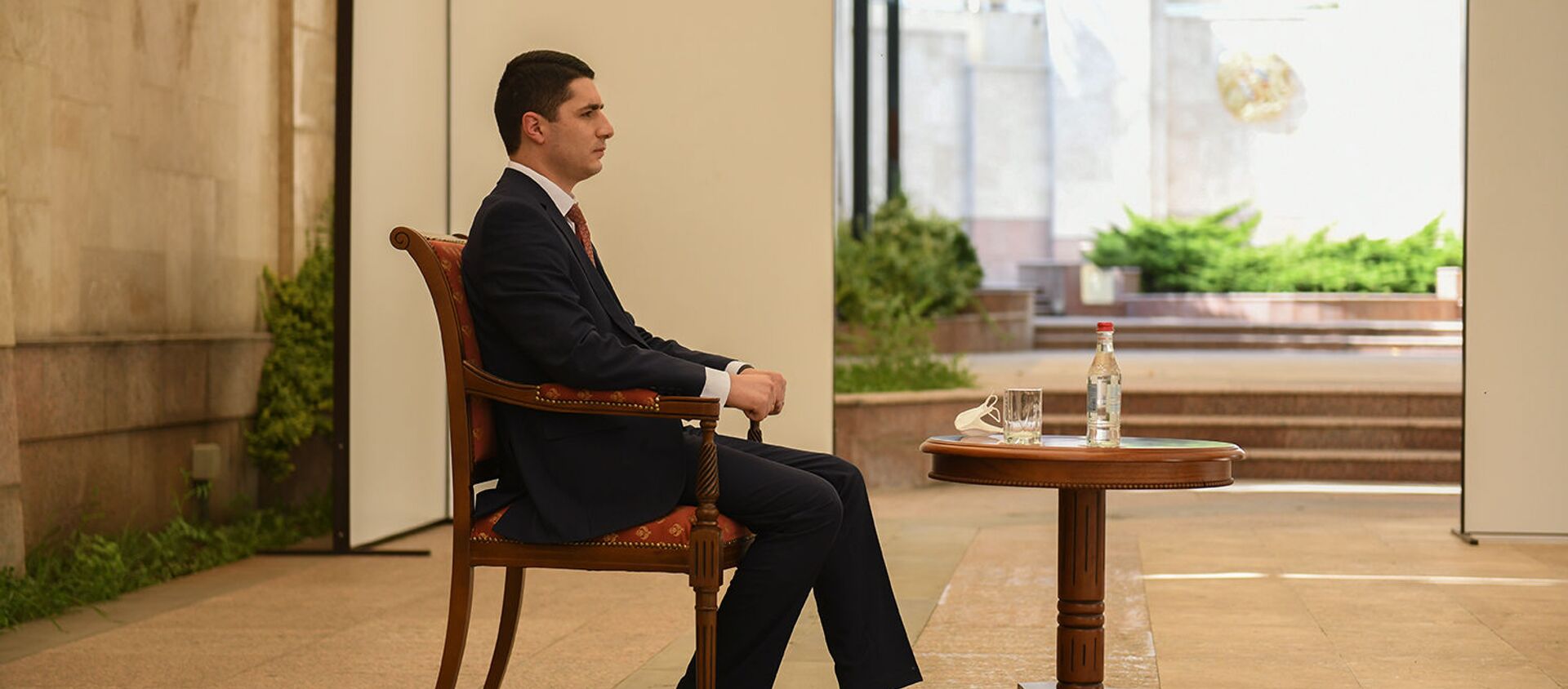 Директор СНБ Аргишти Кярамян на встрече с президентом Армении (2 июля 2020). Еревaн - Sputnik Армения, 1920, 12.07.2021