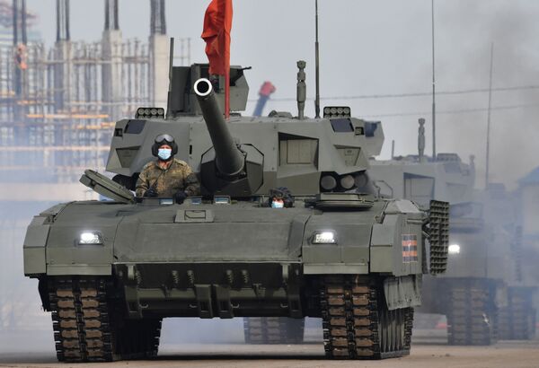 Армата уходит на экспорт: кто первым получит новейший российский танк Т-14 - Sputnik Армения