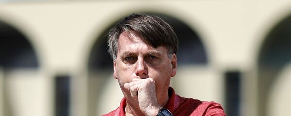 Президент Бразилии Жаир Болсанаро (19 апреля 2020). Президент Бразилии Жаир Болсанаро (19 апреля 2020). - Sputnik Армения