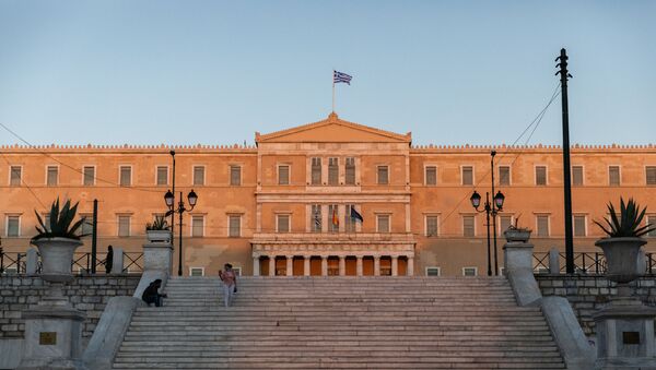Здание парламента Греции в Афинах. - Sputnik Արմենիա