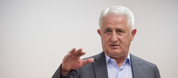 Пресс-конференция одного из акционеров авиакомпании Armenia Тамаза Гаиашвили Пресс-конференция одного из акционеров авиакомпании Armenia Тамаза Гаиашвили - Sputnik Армения