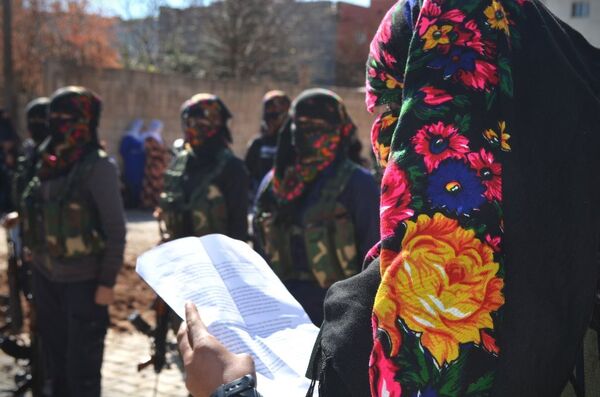 Մի քանի շաբաթ առաջ Նուսայբինում ստեղծվել է «Քաղաքացիական պաշտպանության ուժերի» կանանց ստորաբաժանումը` YPS-J։ - Sputnik Արմենիա