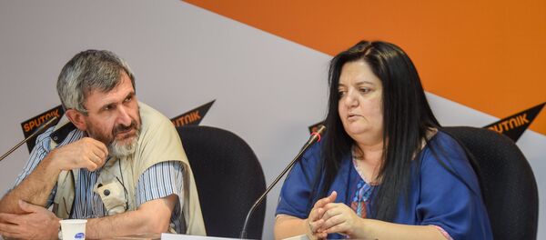 Павел Нерлер и Лилит Меликсетян - Sputnik Армения