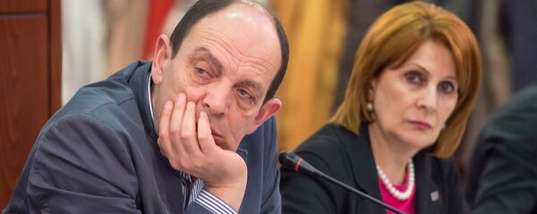 Егине Бишарян и Аветик Ишханян - Sputnik Արմենիա