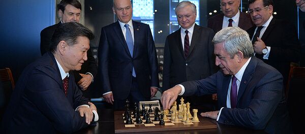 ՀՀ նախագահ Սերժ Սարգսյանը մասնակցել է Շախմատի աշխարհի չեմպիոնի հավակնորդների մրցաշարի պաշտոնական բացման արարողությանը ՀՀ նախագահ Սերժ Սարգսյանը մասնակցել է Շախմատի աշխարհի չեմպիոնի հավակնորդների մրցաշարի պաշտոնական բացման արարողությանը - Sputnik Արմենիա