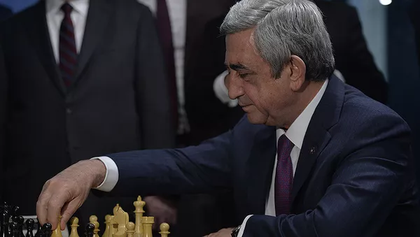 ՀՀ նախագահ Սերժ Սարգսյանը մասնակցել է Շախմատի աշխարհի չեմպիոնի հավակնորդների մրցաշարի պաշտոնական բացման արարողությանը - Sputnik Армения