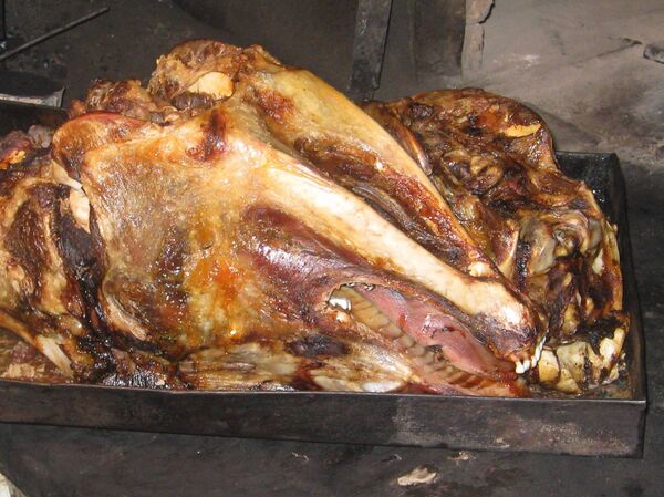 Гюмрийская кухня - кяла (бычьи мозги) - Sputnik Армения