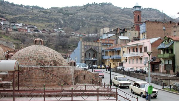 Абанотубани - знаменитый район серных бань в Тбилиси - Sputnik Армения