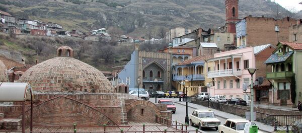 Абанотубани - знаменитый район серных бань в Тбилиси - Sputnik Армения