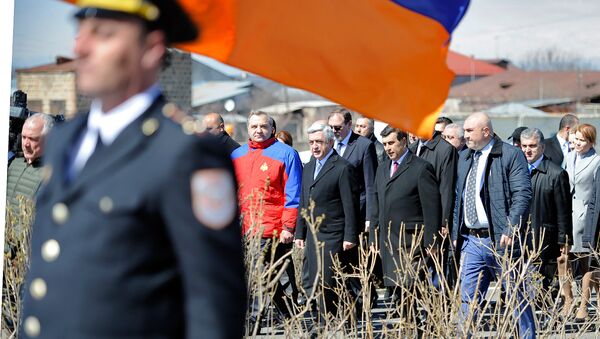 Открытие армяно-российского центра гуманитарного реагирования - Sputnik Армения