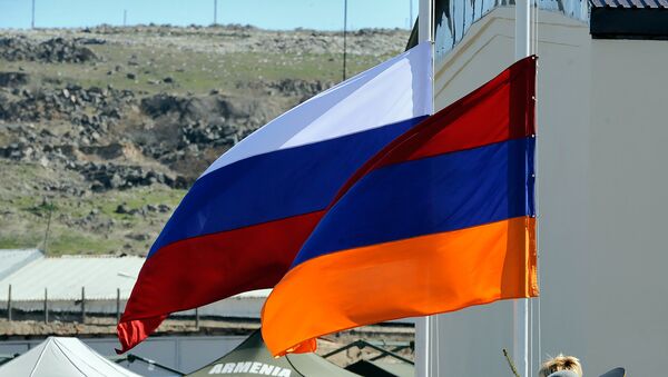 Флаги Армении и России - Sputnik Արմենիա
