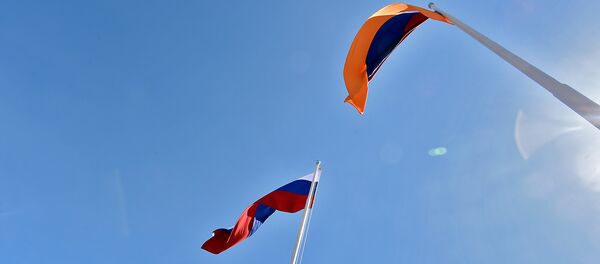 Флаги Армении и России Флаги Армении и России - Sputnik Армения