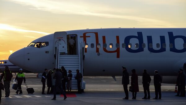 Самолет авиакомпании Flydubai - Sputnik Արմենիա