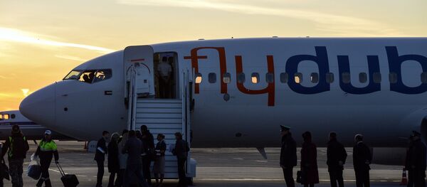 Самолет авиакомпании Flydubai Самолет авиакомпании Flydubai - Sputnik Армения