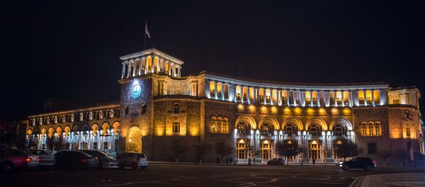 Площадь Республики, где планируют установить памятник Араму Манукяну - Sputnik Армения