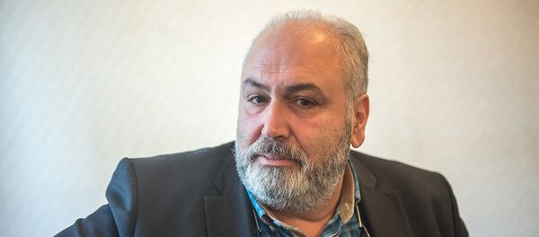 Зампредседателя правления Социал-демократической партии «Гнчакян» Вазген Месропян Зампредседателя правления Социал-демократической партии «Гнчакян» Вазген Месропян - Sputnik Армения