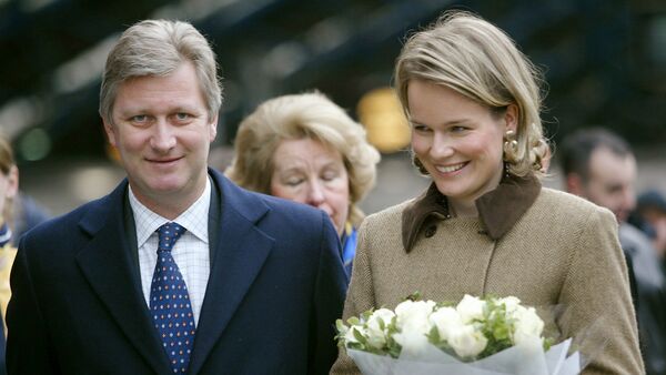 Король Бельгии Филипп и его супруга Матильда - Sputnik Արմենիա