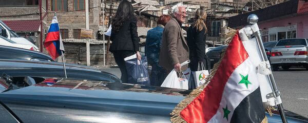 Помощь беженцам из Сирии в Армении - Sputnik Армения