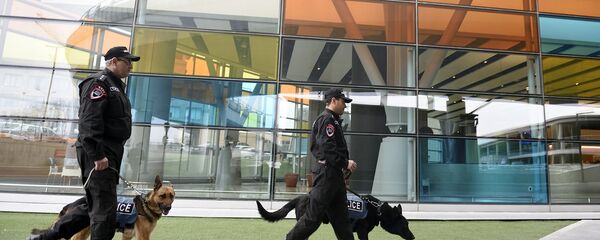 Аэропорт Звартноц после сообщения о бомбе Аэропорт Звартноц после сообщения о бомбе - Sputnik Արմենիա