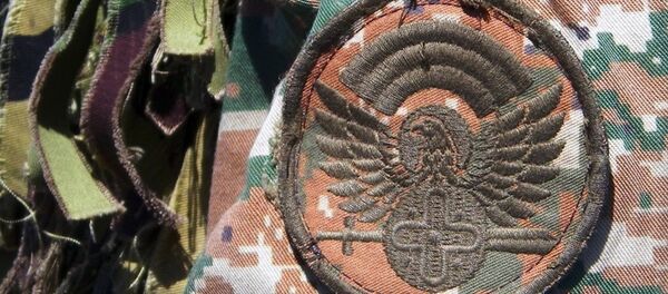 Военный, военнослужащий, нкр, карабах, оружие - Sputnik Армения