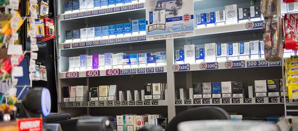 Магазинная лавка. Сигареты Магазинная лавка. Сигареты - Sputnik Արմենիա