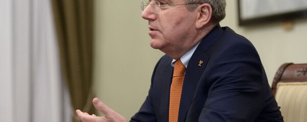 Президент РФ В.Путин провел встречу с президентом МОК Т.Бахом - Sputnik Армения
