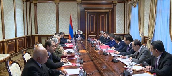 ՀՀ ՆԱԽԱԳԱՀ. ԱՅՍ ՊԱՀԻ ԴՐՈՒԹՅԱՄԲ 18 ԶՈՀ ՈՒՆԵՆՔ ՀՀ ՆԱԽԱԳԱՀ. ԱՅՍ ՊԱՀԻ ԴՐՈՒԹՅԱՄԲ 18 ԶՈՀ ՈՒՆԵՆՔ - Sputnik Արմենիա