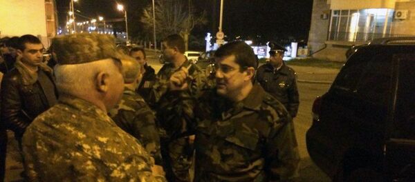 Встреча Премьер-министра НКР с добровольцами - Sputnik Արմենիա