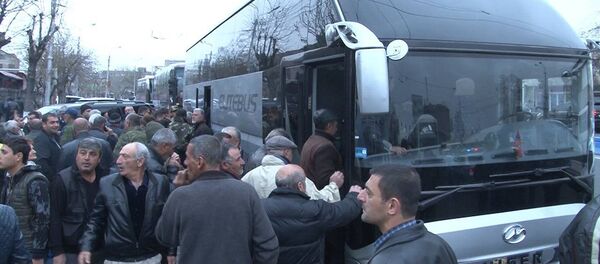 Երկրապահ կամավորական խմբերը մեկնում են առաջնագիծ - Sputnik Արմենիա