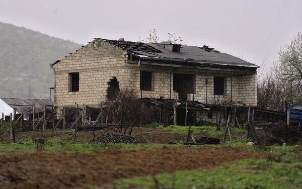 Ситуация в Мартакерте после обострения конфликта - Sputnik Армения