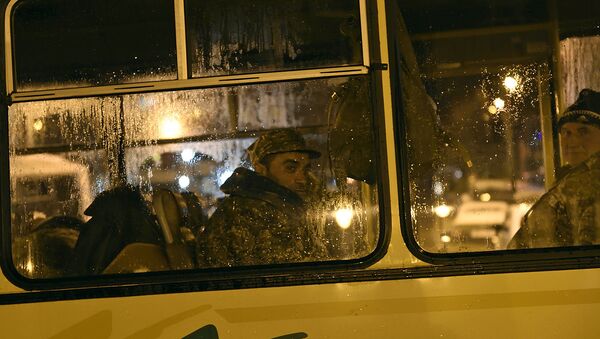 Автобус добровольцев - Sputnik Армения