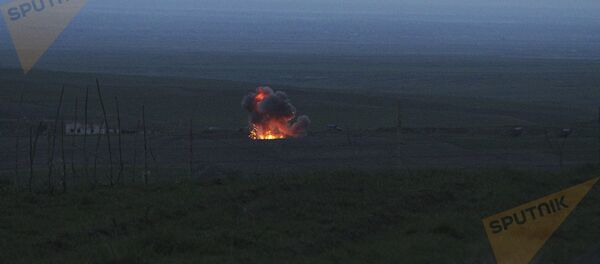 Сбитый азербайджанский беспилотник Сбитый азербайджанский беспилотник - Sputnik Армения