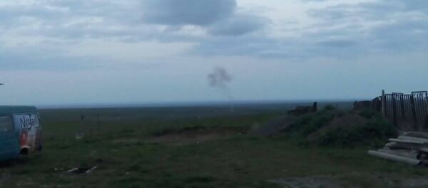 Кадры уничтожения азербайджанского беспилотника - Sputnik Армения